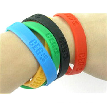 Eco freundliches dekoratives Silikon Armband